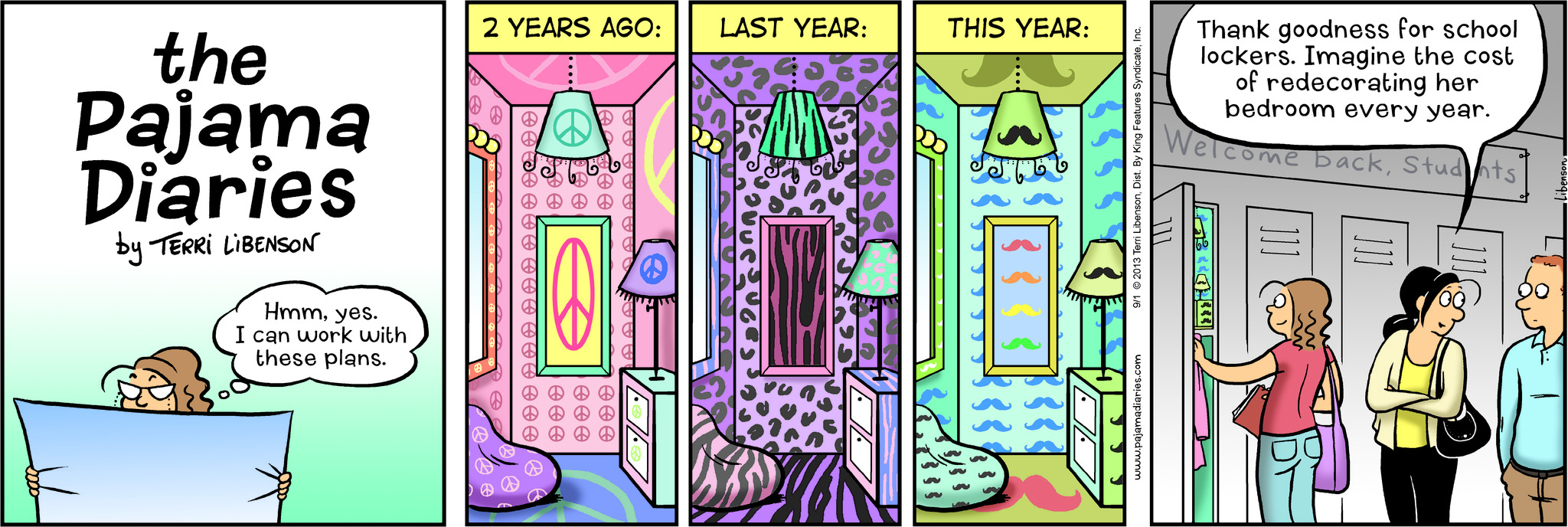 Today's The Pajama Diaries is missing.
